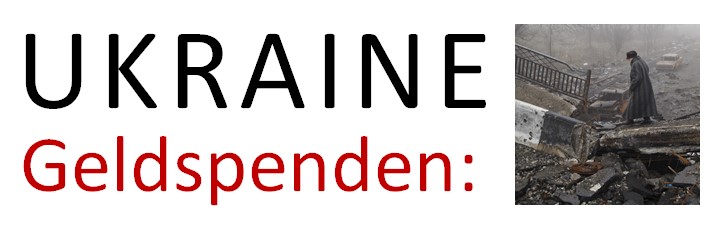 Geldspenden für Ukraine