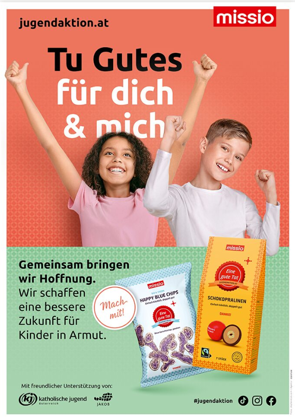 Verkauf von Pralinen und Chips